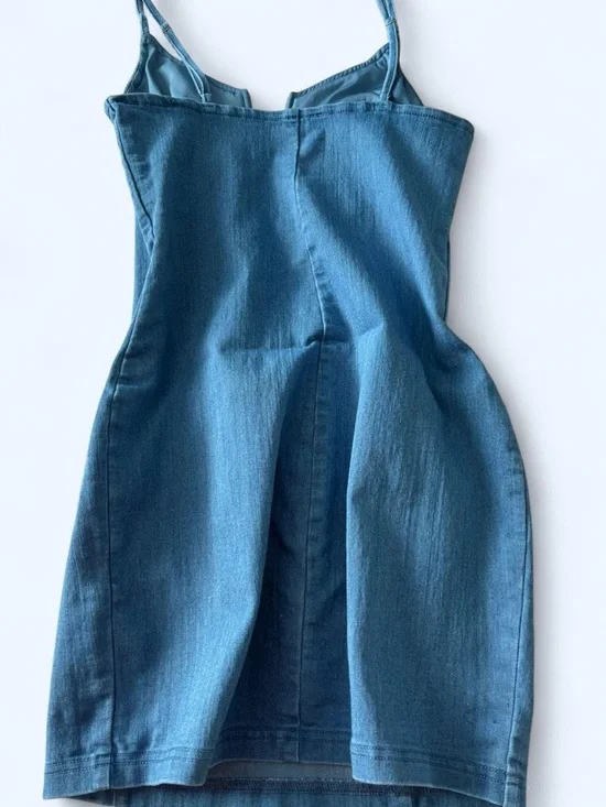 Denim Blue Dress - Picture 2 of 3